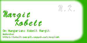 margit kobelt business card
